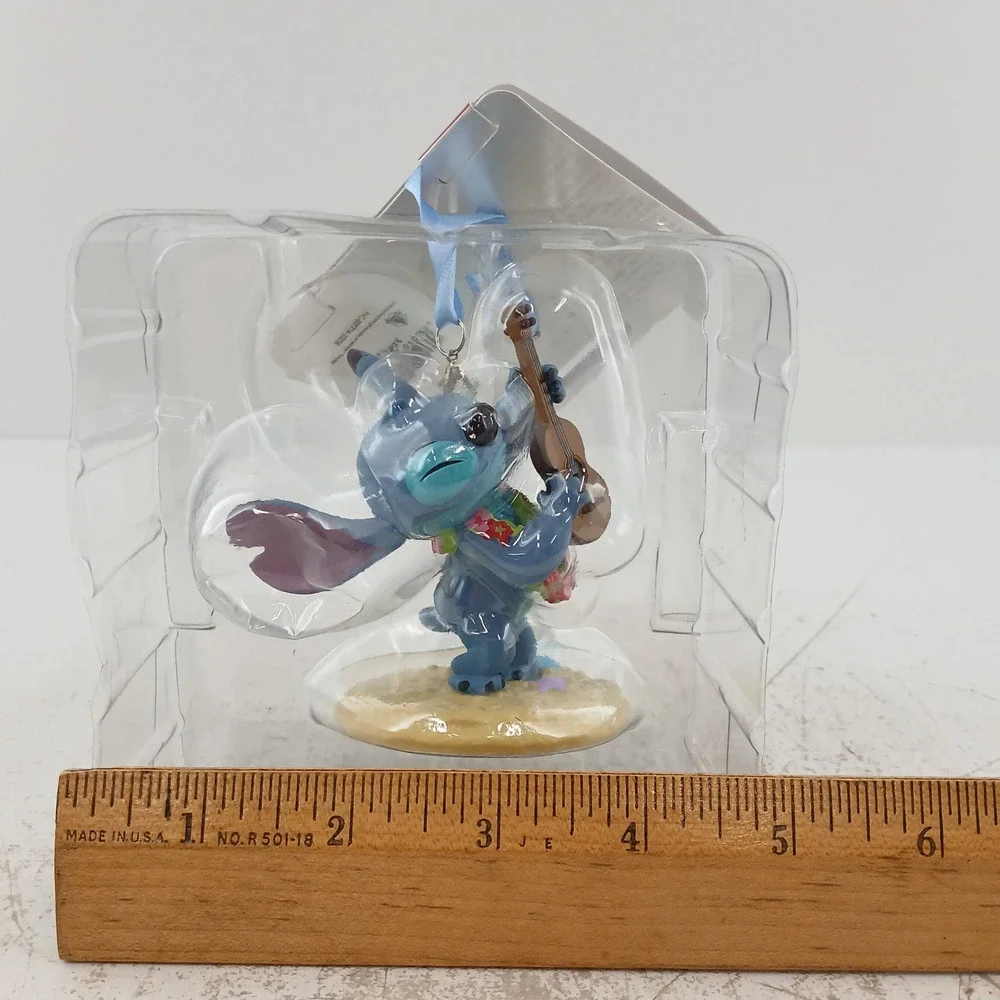 Disney Sketchbook Stitch Playing Ukelele Ornament Christmas Holiday Collectible